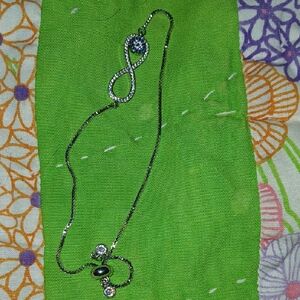 silver adjustable Infinity bracelet